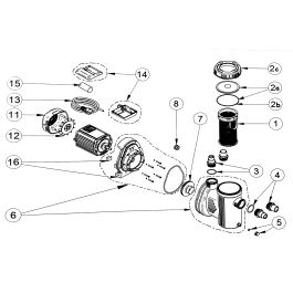 Ricambi per Pompa filtro BWT SHOTT Serie WP 7-21000